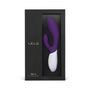 Ina 3 Lelo rabbit vibrator paars met wit handvat in zwarte geschenkdoos