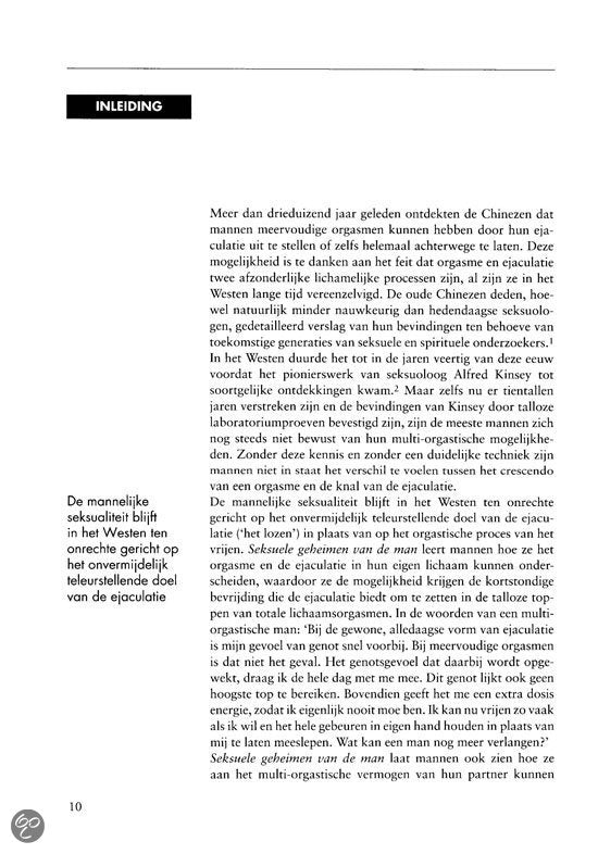 Verpakking en boek Seksuele Geheimen van de Man van De Paarse Keizerin samen getoond