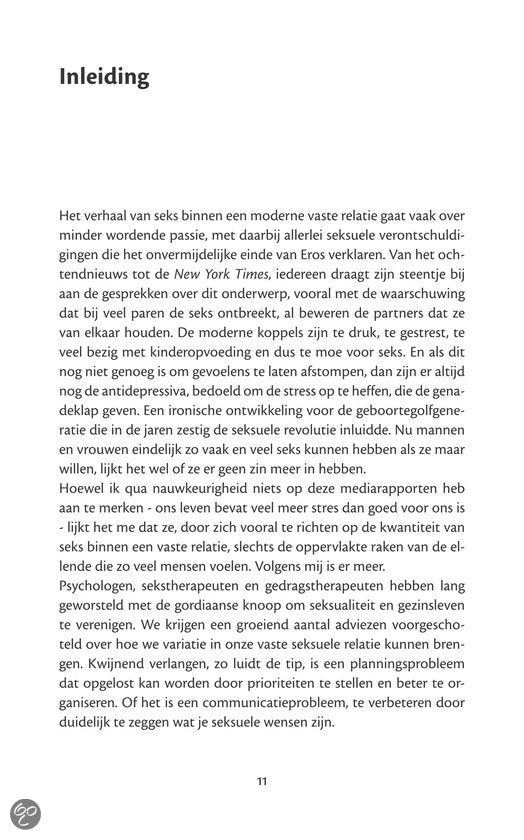 Zijaanzicht van het boek over verlangen in lange relaties met duidelijk zichtbare rugkant