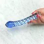 Blue Special Glass Dildo