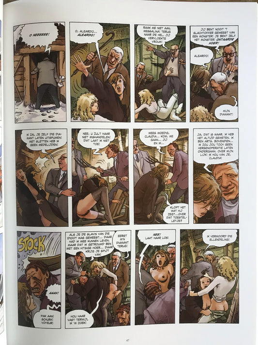 Compleet overzicht Milo Manara De Schakelaar 3 en 4 luxe boekset