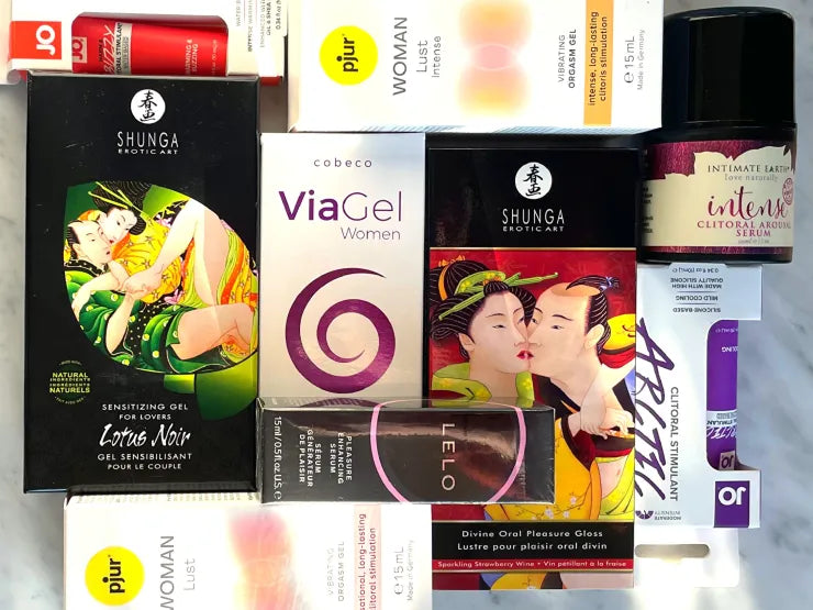 Productfoto bij keuzehulp over de beste stimulerende gels en serums bij De Paarse Keizerin voor eerlijk advies en vergelij...